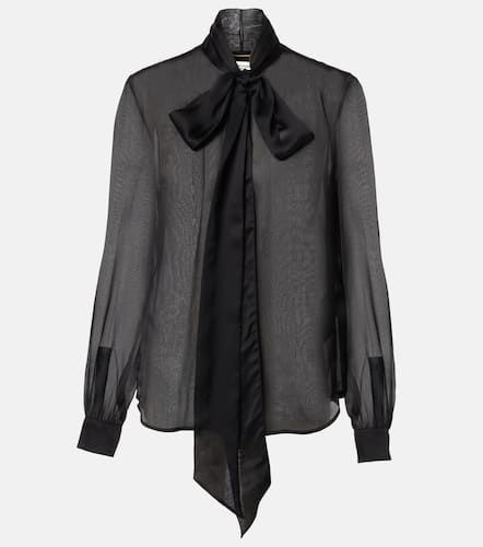 Saint Laurent Blouse en soie - Saint Laurent - Modalova