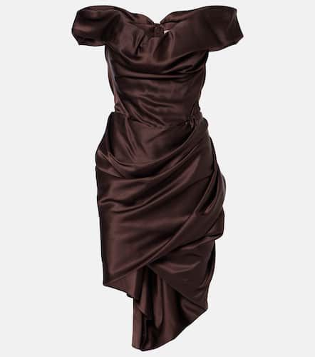 Robe Nova Cora asymétrique en satin - Vivienne Westwood - Modalova