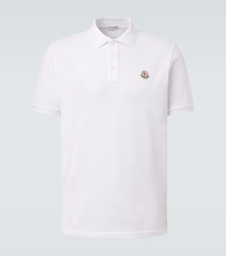 Moncler Polo en coton à logo - Moncler - Modalova