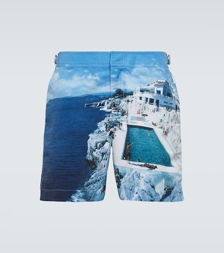Short de bain Bulldog imprimé - Orlebar Brown - Modalova