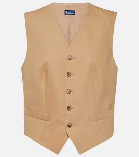 Gilet de costume en coton et laine - Polo Ralph Lauren - Modalova