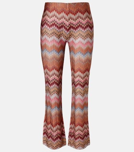 Pantalon slim Zigzag à taille haute - Missoni - Modalova