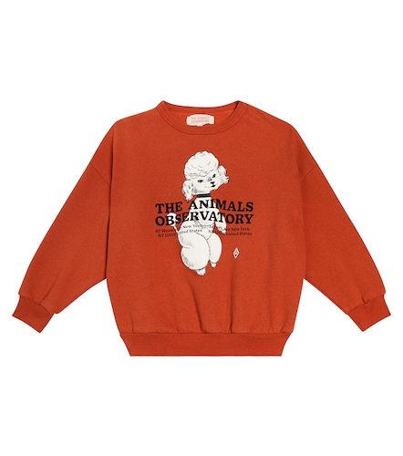 Sweat-shirt Big Bear imprimé en coton - The Animals Observatory - Modalova