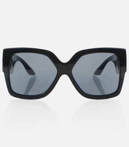 Lunettes de soleil oversize Greca à ornements - Versace - Modalova