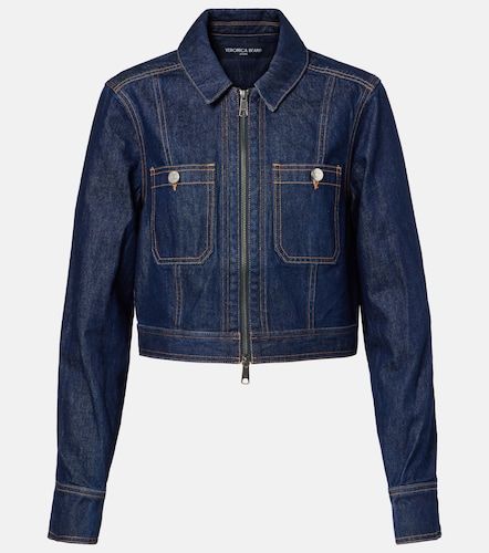 Veste raccourci Patty en jean - Veronica Beard - Modalova