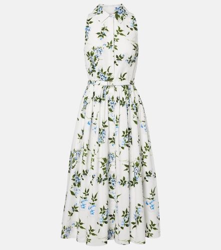 Robe chemise Norika en coton à fleurs - Emilia Wickstead - Modalova