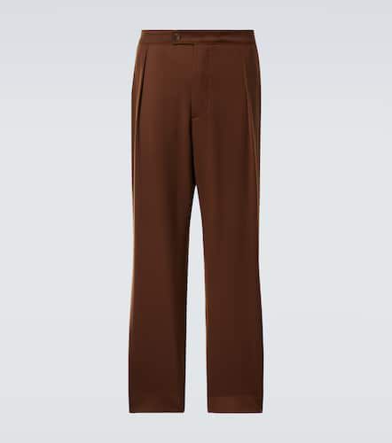 Pantalon droit en laine - King & Tuckfield - Modalova