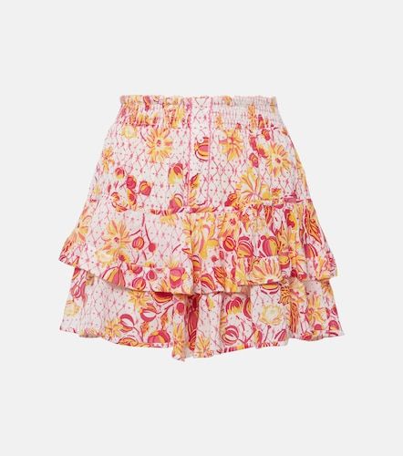 Mini-jupe Culotte à imprimé floral - Poupette St Barth - Modalova