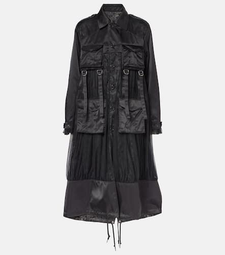 Kei Ninomiya Trench-coat réversible - Noir Kei Ninomiya - Modalova