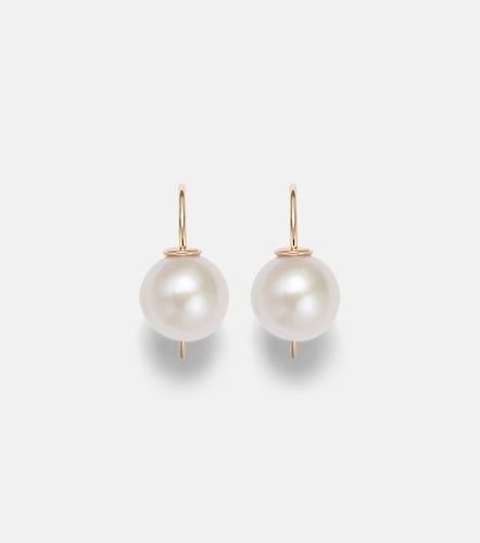 Boucles d’oreilles Essential en or 14 ct et perles - Stone and Strand - Modalova
