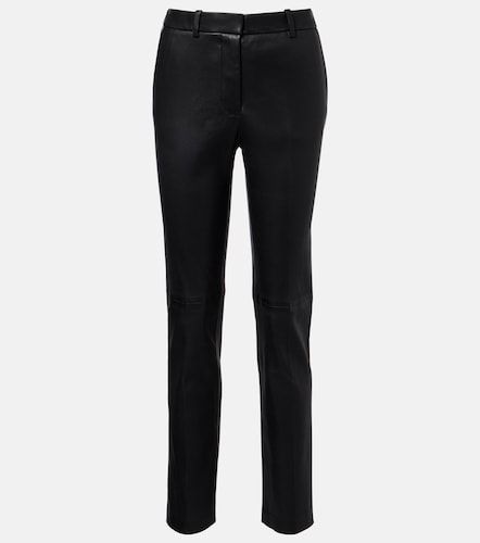 Pantalon droit Coleman en cuir - Joseph - Modalova