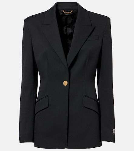 Versace Blazer en laine mélangée - Versace - Modalova