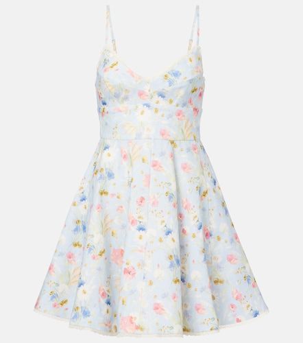 Robe Lucky en lin à fleurs - Zimmermann - Modalova