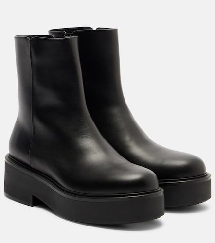 Bottines à plateforme Hiro en cuir - Gianvito Rossi - Modalova