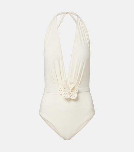 Maillot de bain Rosetta à appliqué - Karla Colletto - Modalova