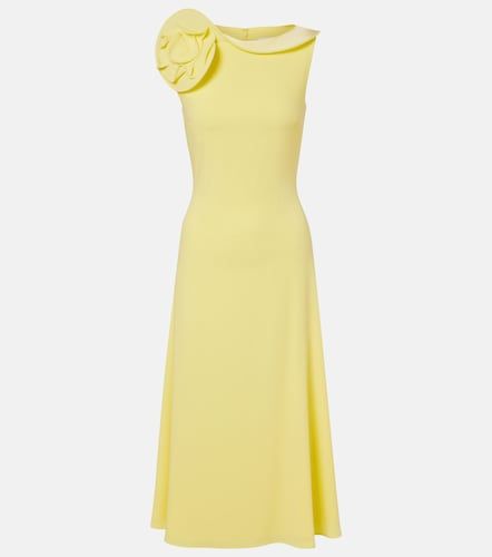 Robe de cocktail à appliqué floral - Roland Mouret - Modalova
