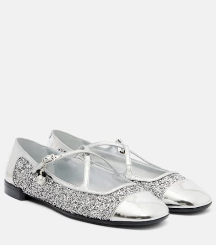 Ballerines Eleri en cuir  paillettes - Jimmy Choo - Modalova
