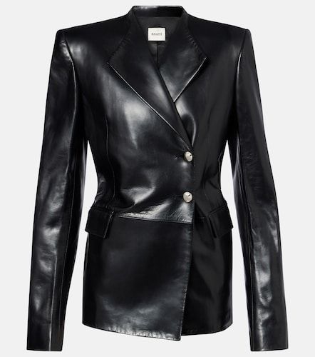 Khaite Veste Elona en cuir - Khaite - Modalova