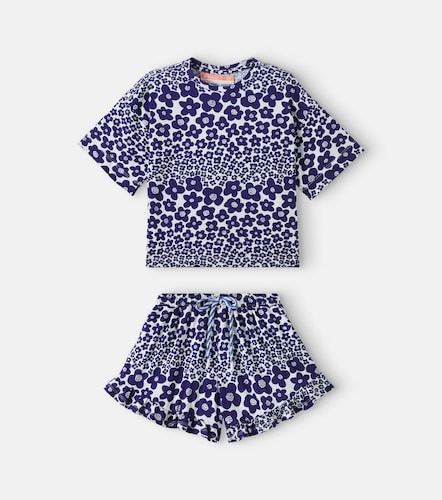 Fábula Ensemble t-shirt et short Flor Bella en coton - Fabula - Modalova