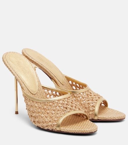 Mules Lidia à finitions en cuir - Paris Texas - Modalova