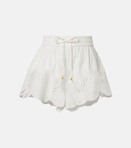 Short Mahon en coton à broderie - Zimmermann - Modalova
