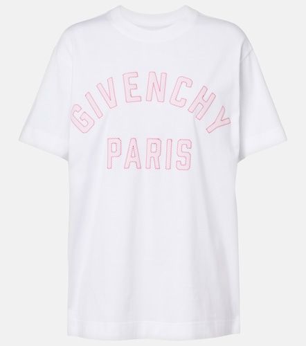 Givenchy T-shirt en coton à logo - Givenchy - Modalova