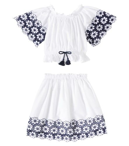 Ensemble top et jupe en coton - Patachou - Modalova