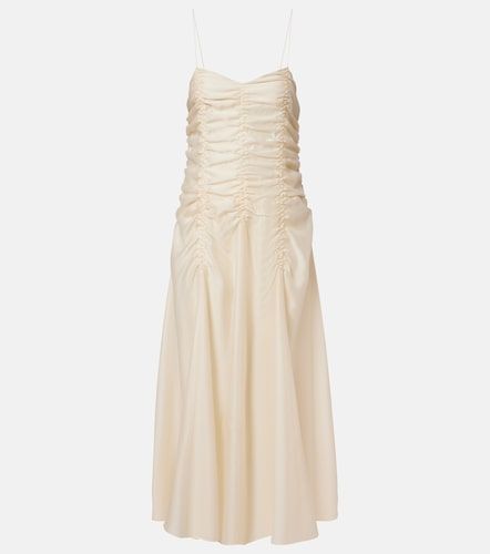 Khaite Robe longue Raina en satin - Khaite - Modalova