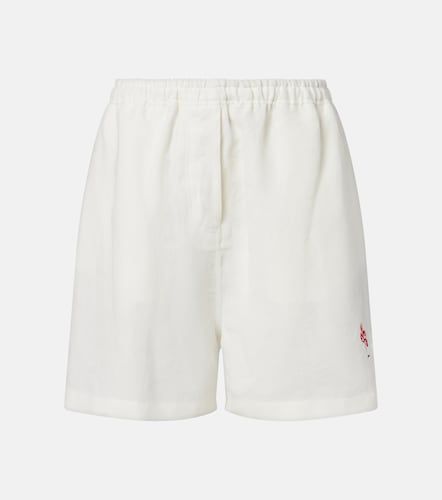 Prada Short en lin à broderie - Prada - Modalova