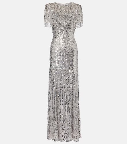 Robe longue Eugenie à sequins - Jenny Packham - Modalova
