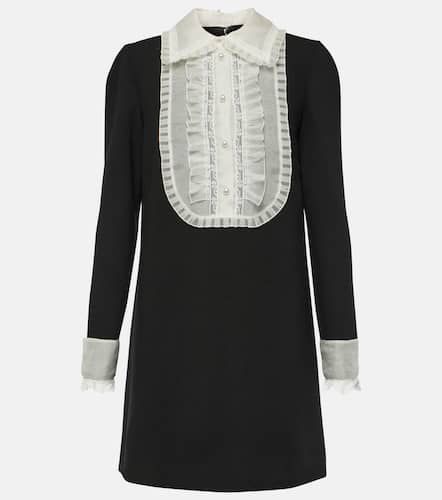 Robe en laine et soie mélangées - Dolce&Gabbana - Modalova