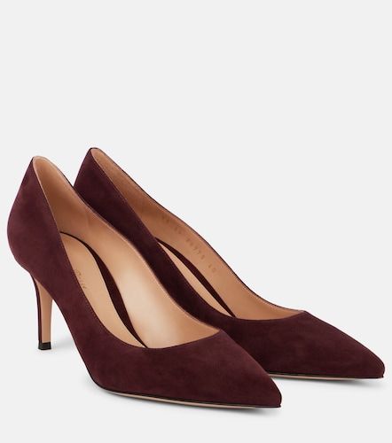Escarpins Gianvito 70 en daim - Gianvito Rossi - Modalova