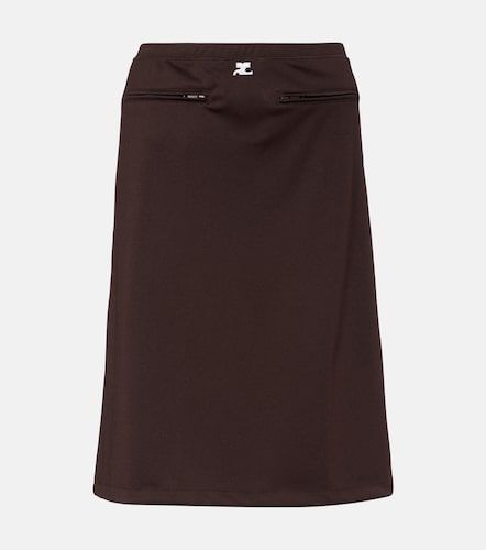 Courrèges Jupe midi Interlock Tracksuit - Courreges - Modalova