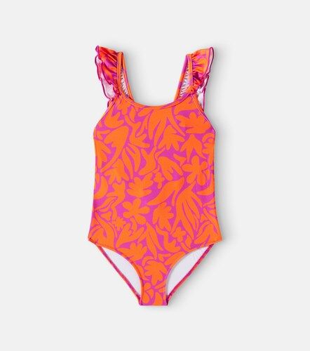 Maillot de bain à imprimé et volants - Il Gufo - Modalova