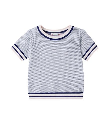Pull Limette en coton et cachemire - Bonpoint - Modalova