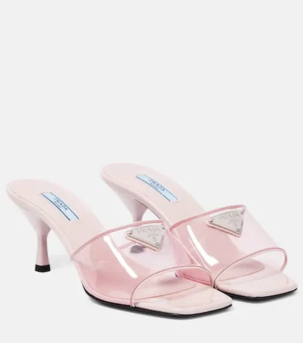 Prada Mules en PVC et cuir - Prada - Modalova