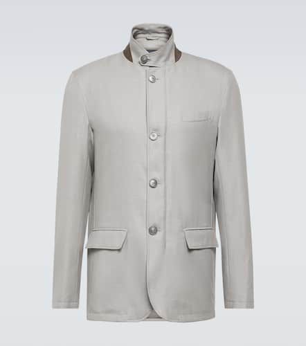 Manteau en coton, cachemire et soie - Herno - Modalova