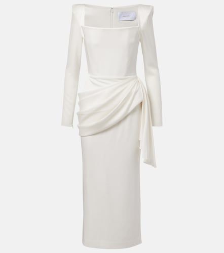 Robe de mariée en crêpe de satin - Alex Perry - Modalova