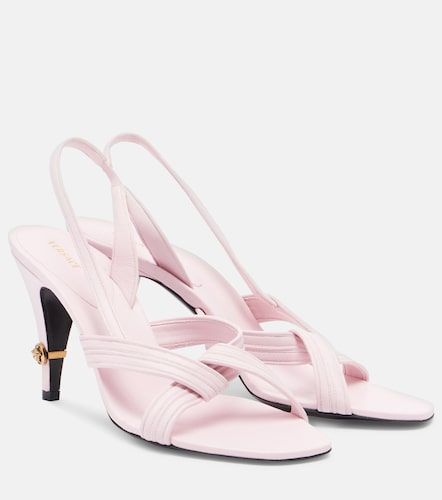 Sandales Gianni Medusa slingback en cuir - Versace - Modalova