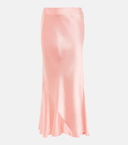 Jupe midi Slouchy Elegance en satin - Dorothee Schumacher - Modalova