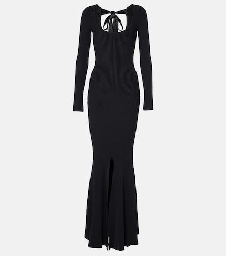 Robe longue côtelée dos nu - David Koma - Modalova
