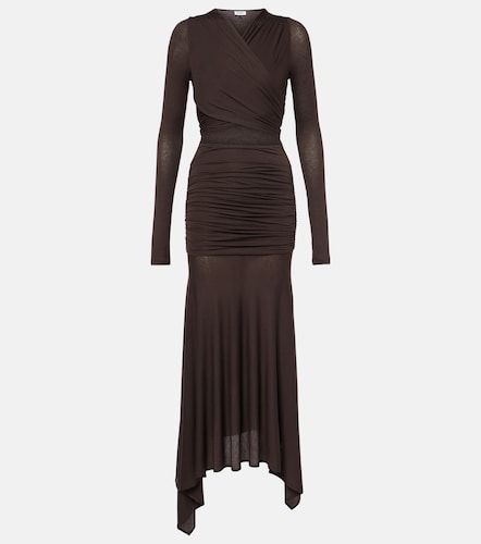 The Attico Robe midi asymétrique - The Attico - Modalova