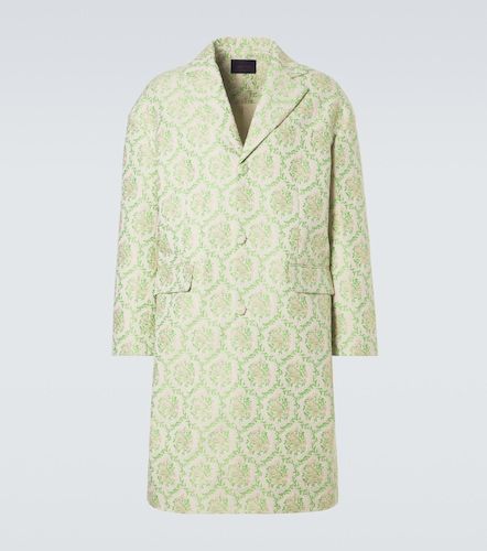 Manteau en jacquard de coton mélangé à fleurs - Simone Rocha - Modalova