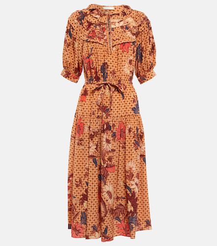 Robe midi Adette en crêpe de soie - Ulla Johnson - Modalova