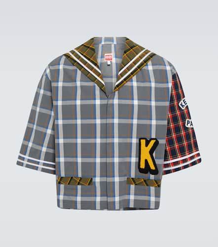 Kenzo Chemise en coton à carreaux - Kenzo - Modalova