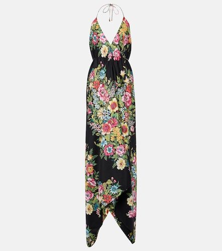 Robe en soie à imprimé floral - Etro - Modalova