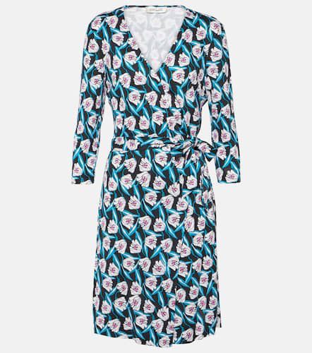 Robe portefeuille Julian imprimée en soie - Diane von Furstenberg - Modalova