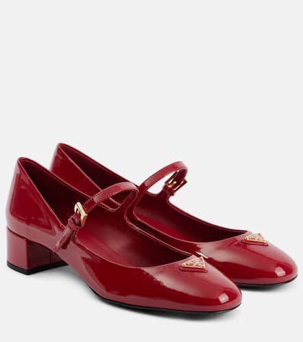 Escarpins Mary Jane en cuir verni - Prada - Modalova