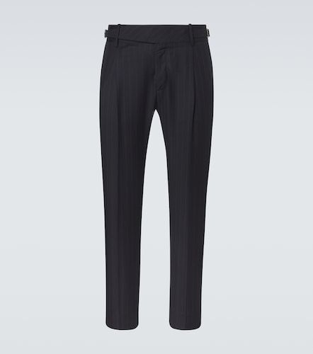 Pantalon slim en laine vierge - Dolce&Gabbana - Modalova