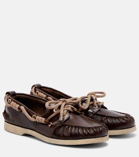 Chaussures bateau Cruise en cuir - Golden Goose - Modalova